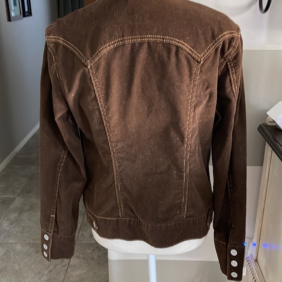 Like new! GAP Chocolate Corduroy jacket - Picture 3 of 4